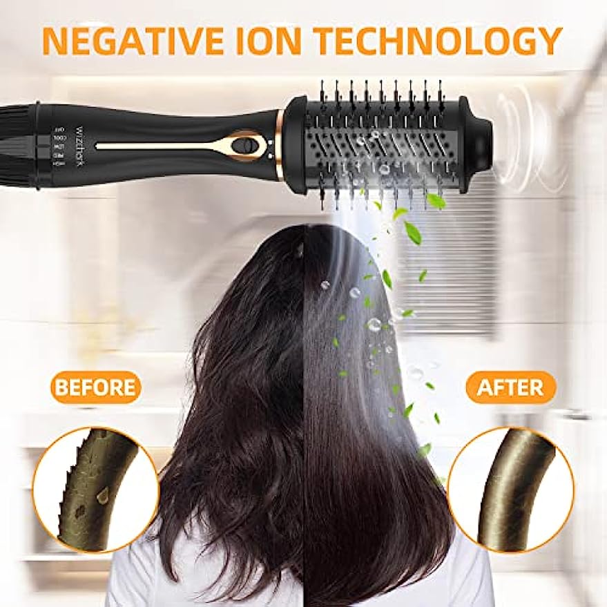 Hair Dryer Brush, Wizchark in Blow Dryer Brush for