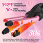 Mini Waver Curling Iron, Wizchark 3 Barrel Curling Iron 1/2 Inch, Small Hair Crimper for Women, Travel Hair Waver with Ceramic Tourmaline, Crimper Hair Iron for Beach Waves W/Storage Bag/Clips, Pink